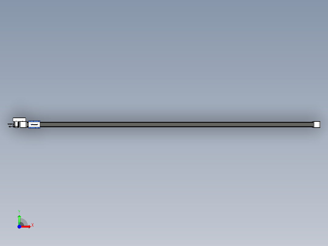 威洛博LB.GB同步带传动--欧规系列GB8-L96-S4200-BR-P75前视图