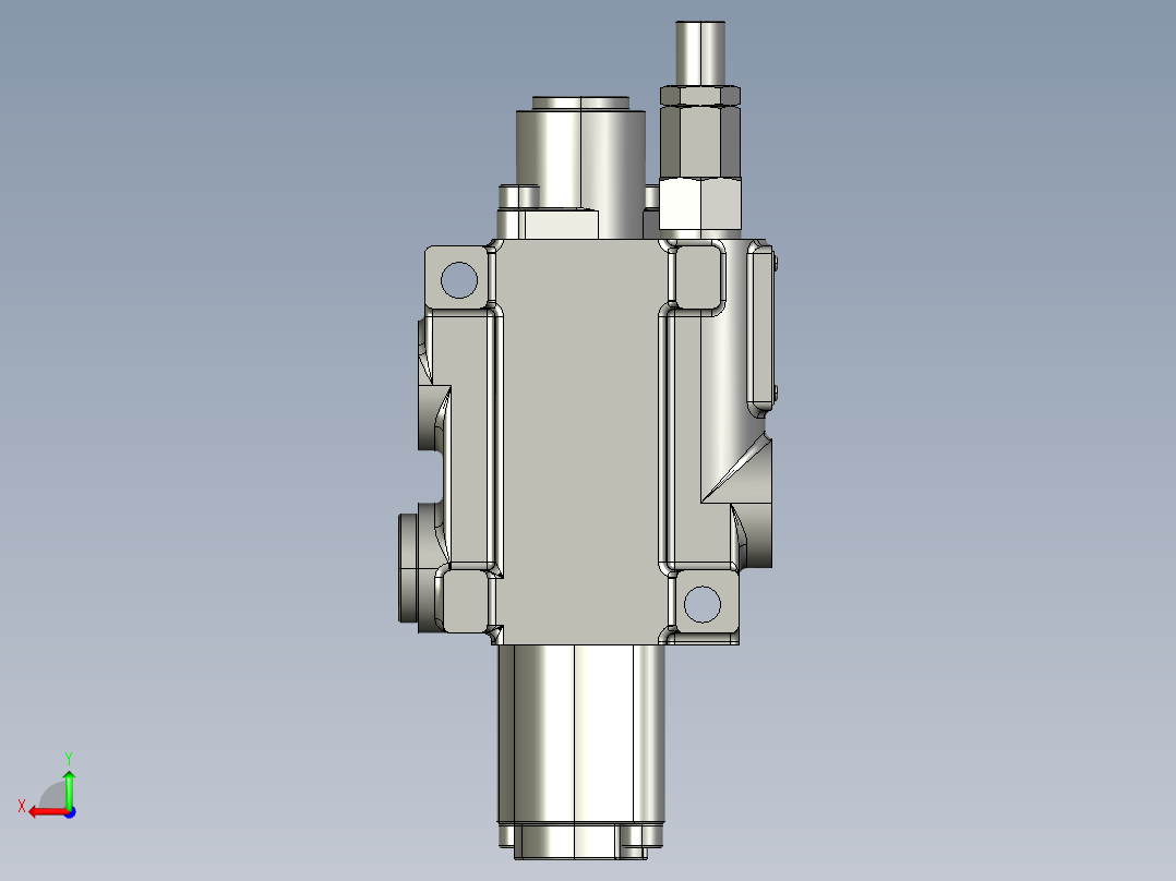 手动或机械控制液压方向控制阀LOT40后视图