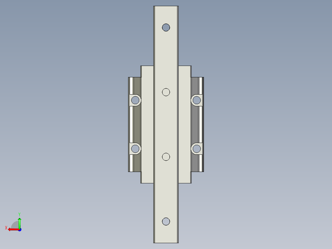 银泰PMI-SME25-LEA.igs后视图