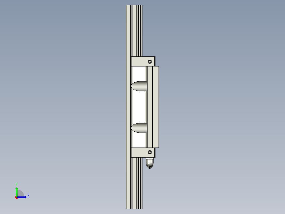 银泰PMI-SME25-LEA.igs左视图