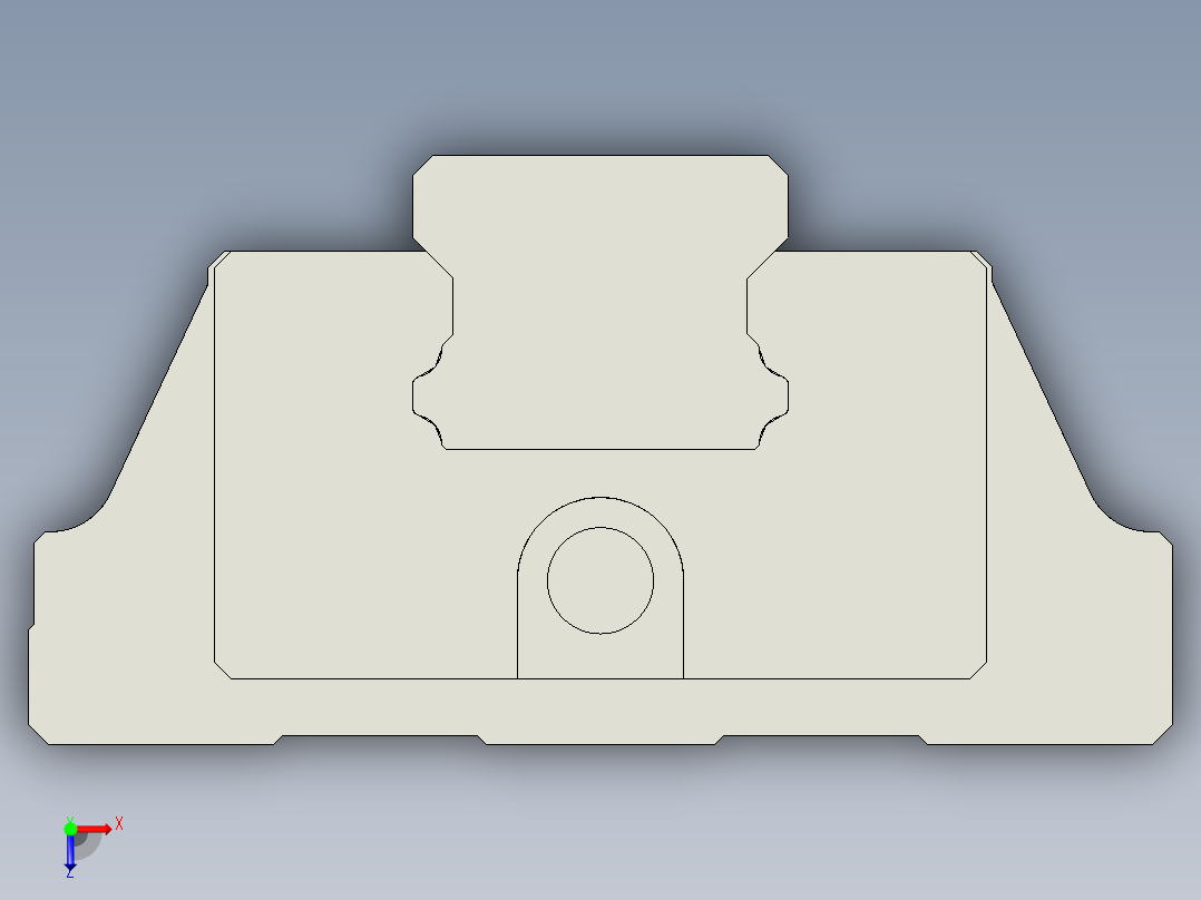 银泰PMI-SME25-LEA.igs俯视图
