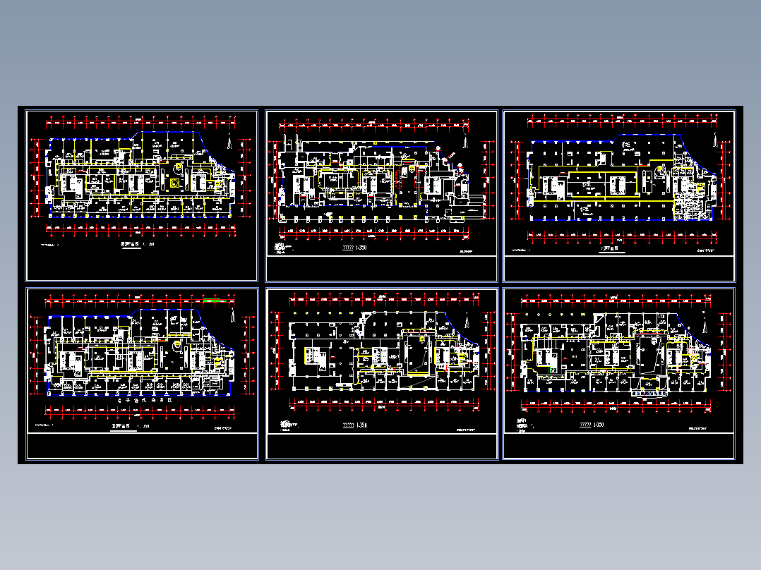灯饰城的电器施工图