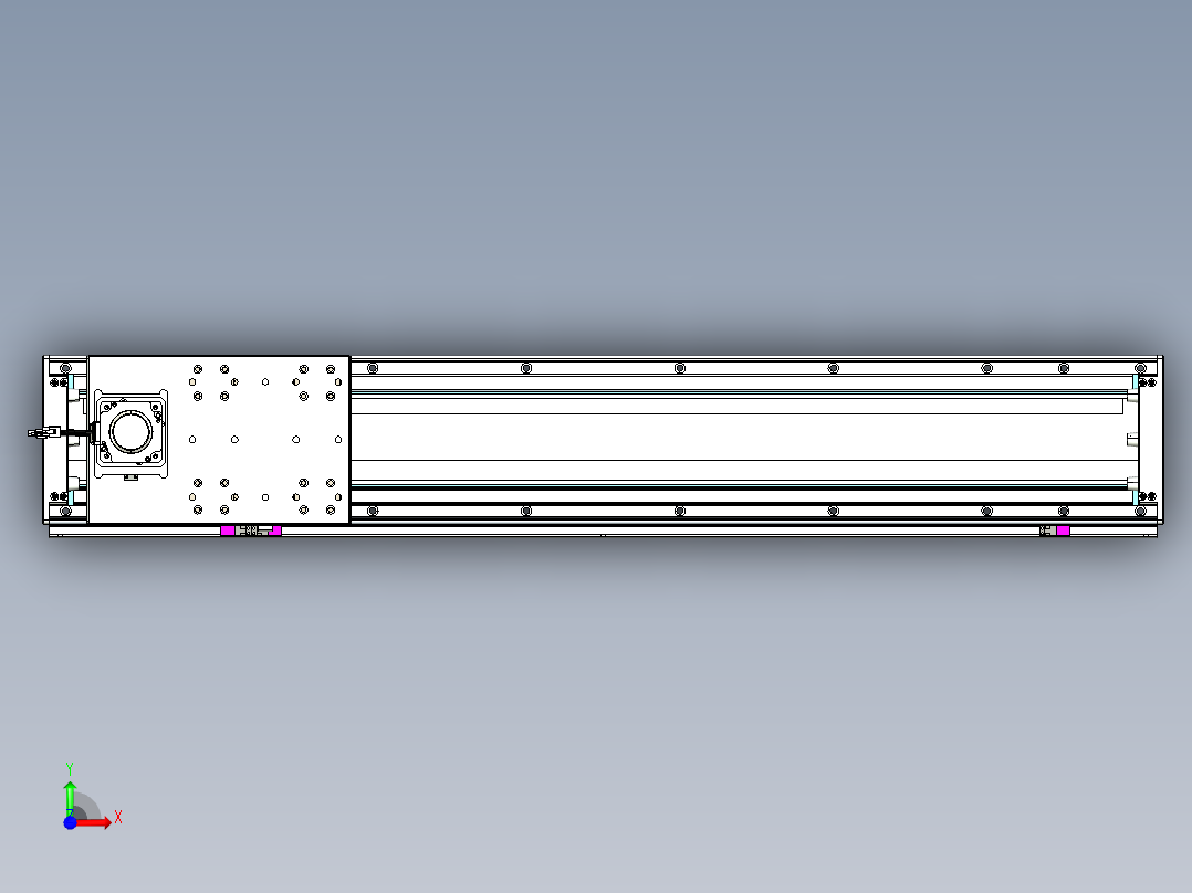 威洛博VG 系列模组VG22-L50π-S1000-BC-ZP75B-C3-K前视图