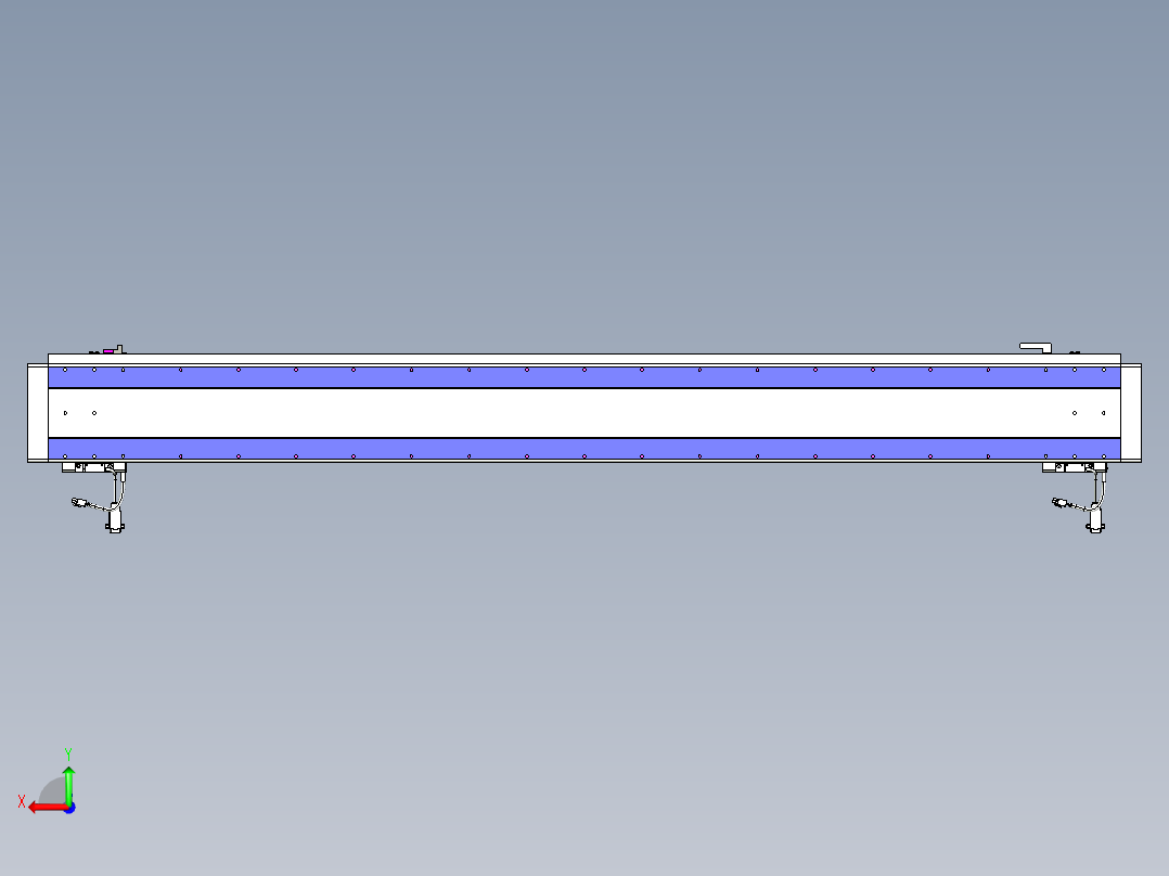 威洛博VL系列3d模型模组2VL17E1Y-S1550后视图