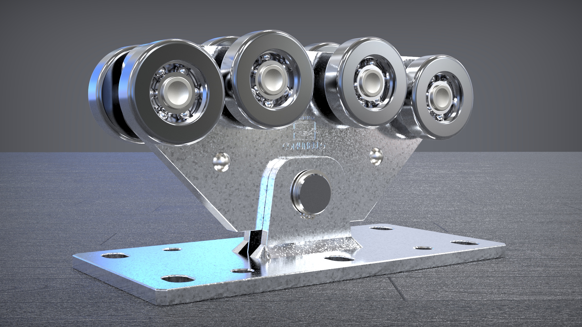 吊轮滑轮食堂大门的车厢CGS-250.8-P