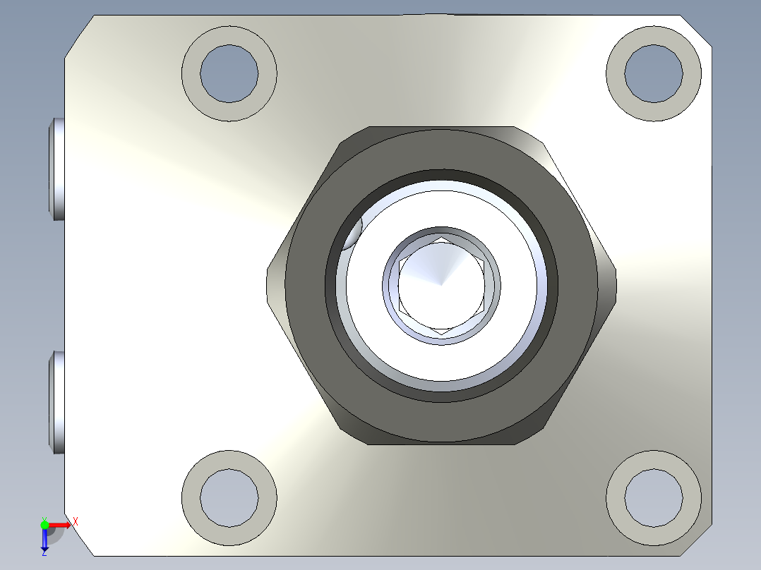 KOSMEKLHS0480-GL-Y30多系列多零件图纸模型俯视图