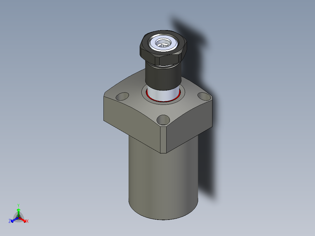 KOSMEKLHS0480-GL-Y30多系列多零件图纸模型正等轴测图