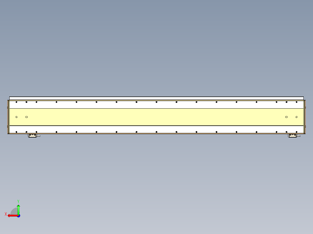 威洛博LC系列3d模型模组2LC17E1Y-S1100后视图