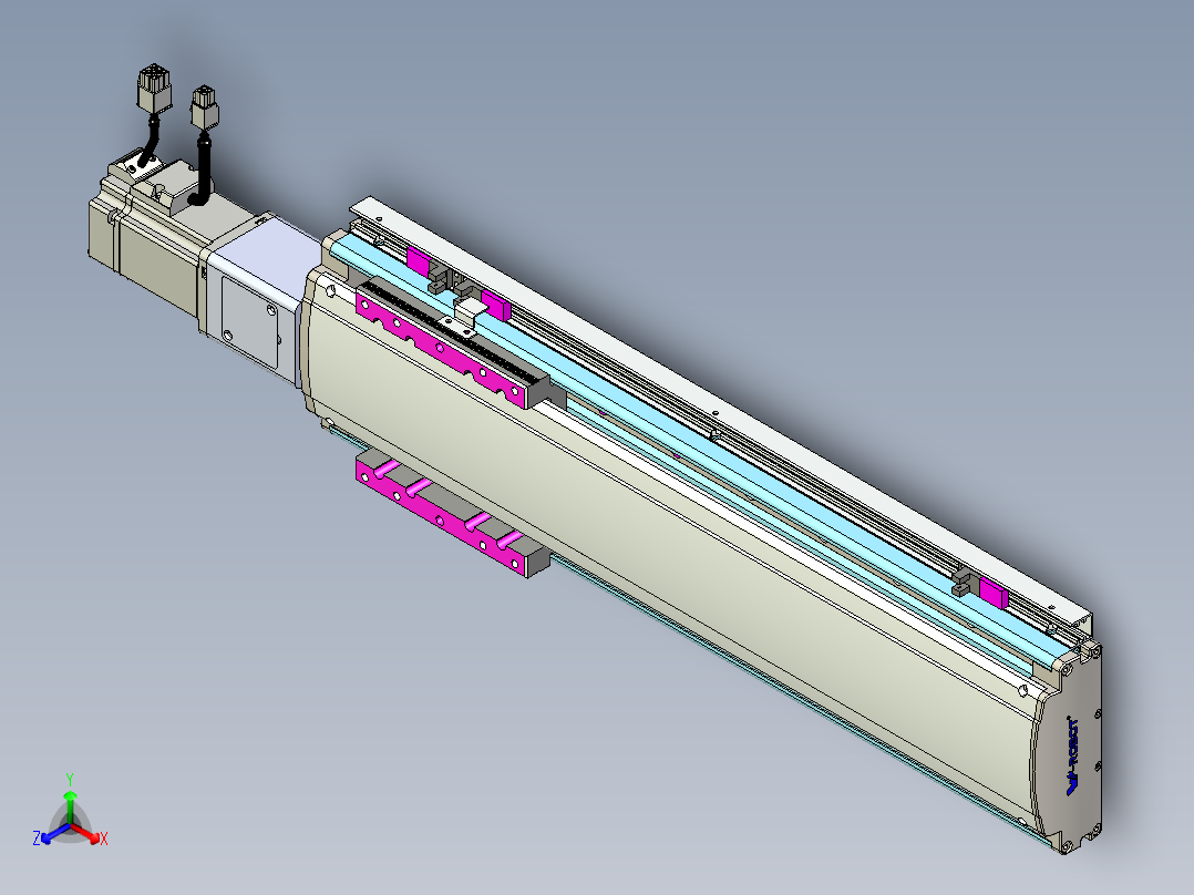 威洛博QF14-Lxx-C-S360-BC-ZP40-C3正等轴测图