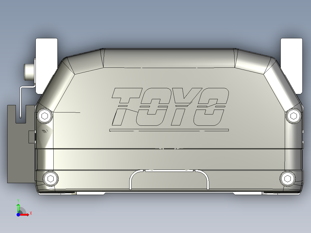 Toyo东佑达直线模组-ETH13-600-BC-200W+煞車前视图