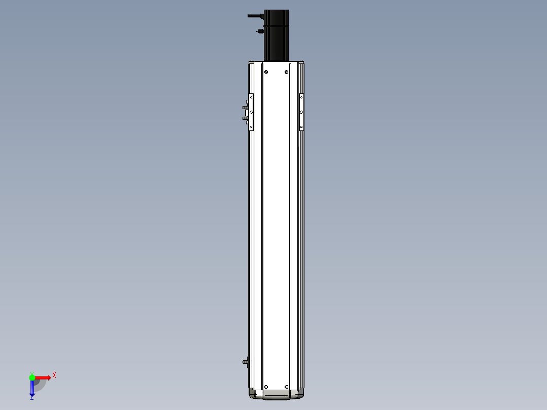 Toyo东佑达直线模组-ETH13-600-BC-200W+煞車俯视图