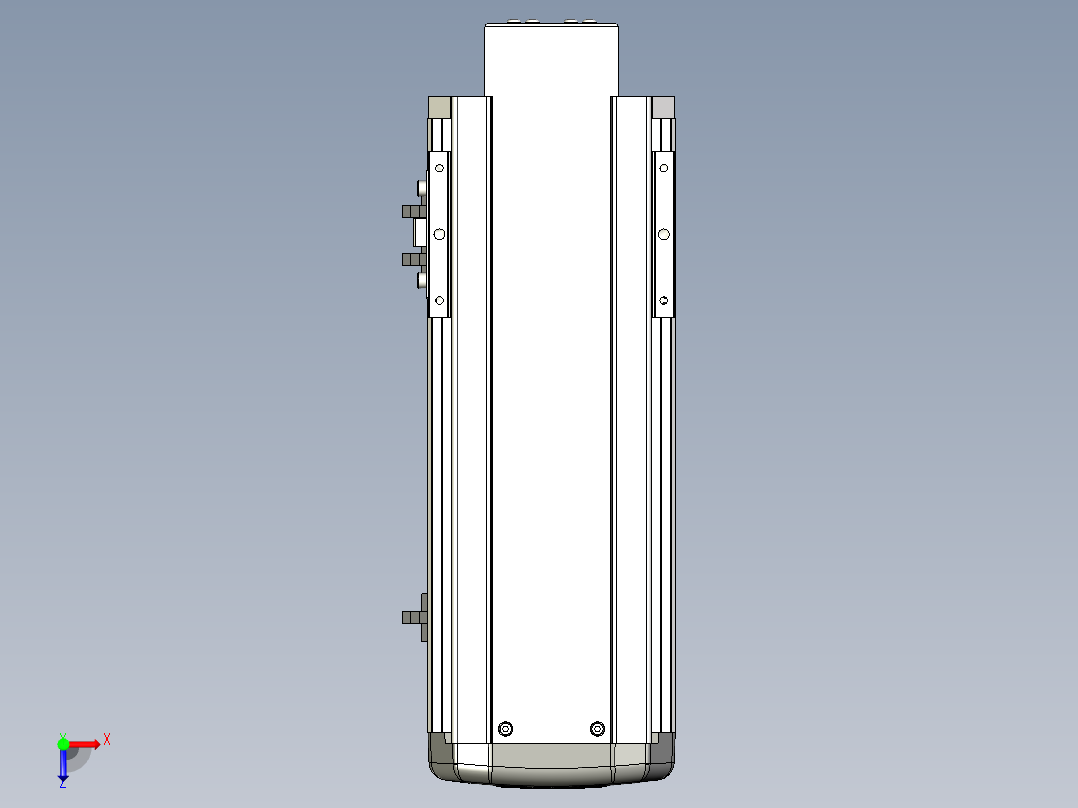 Toyo东佑达直线模组-ETH13-200-BM-400W+煞車俯视图