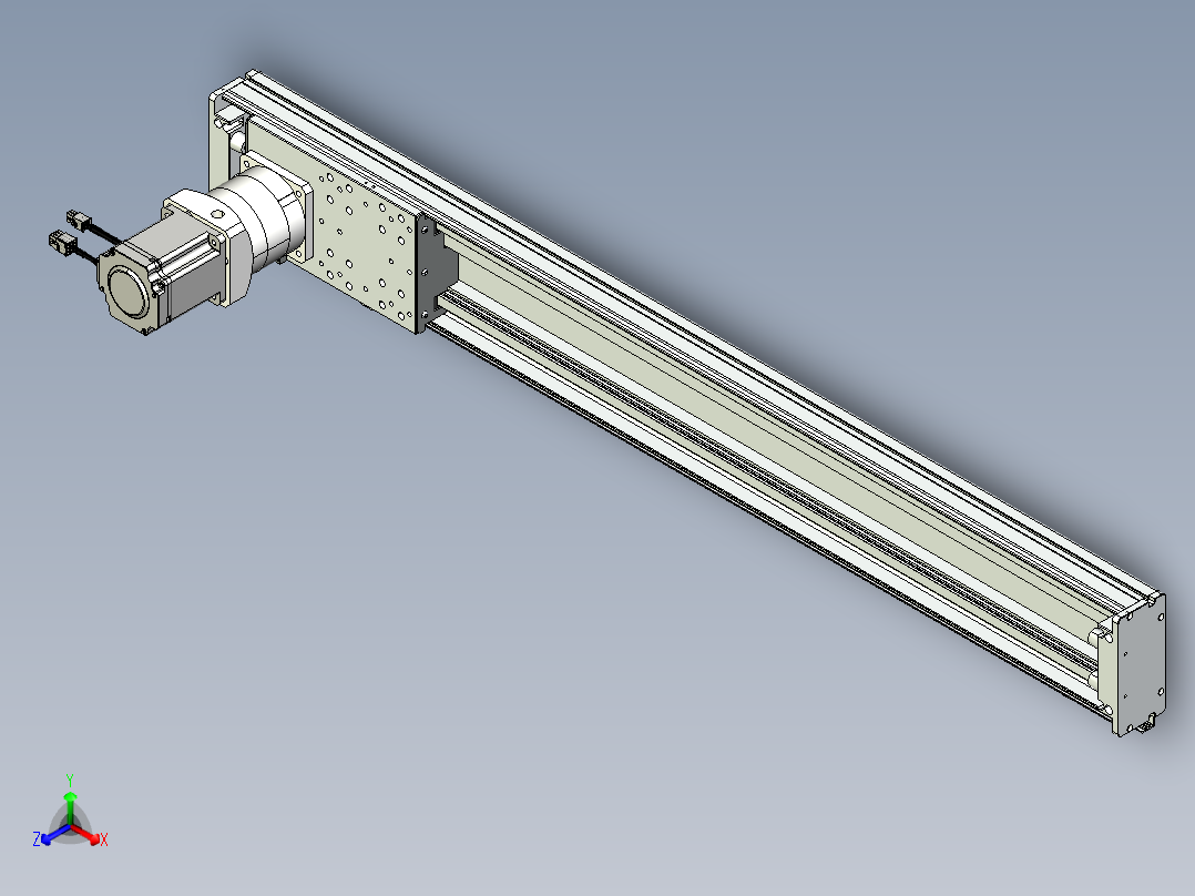 威洛博VG 系列模组VG14-L45π-S900-BC-ZP40B-C3-K正等轴测图