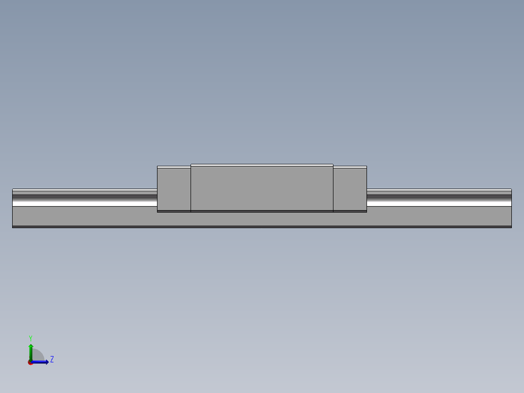 滑块MGW12C左视图