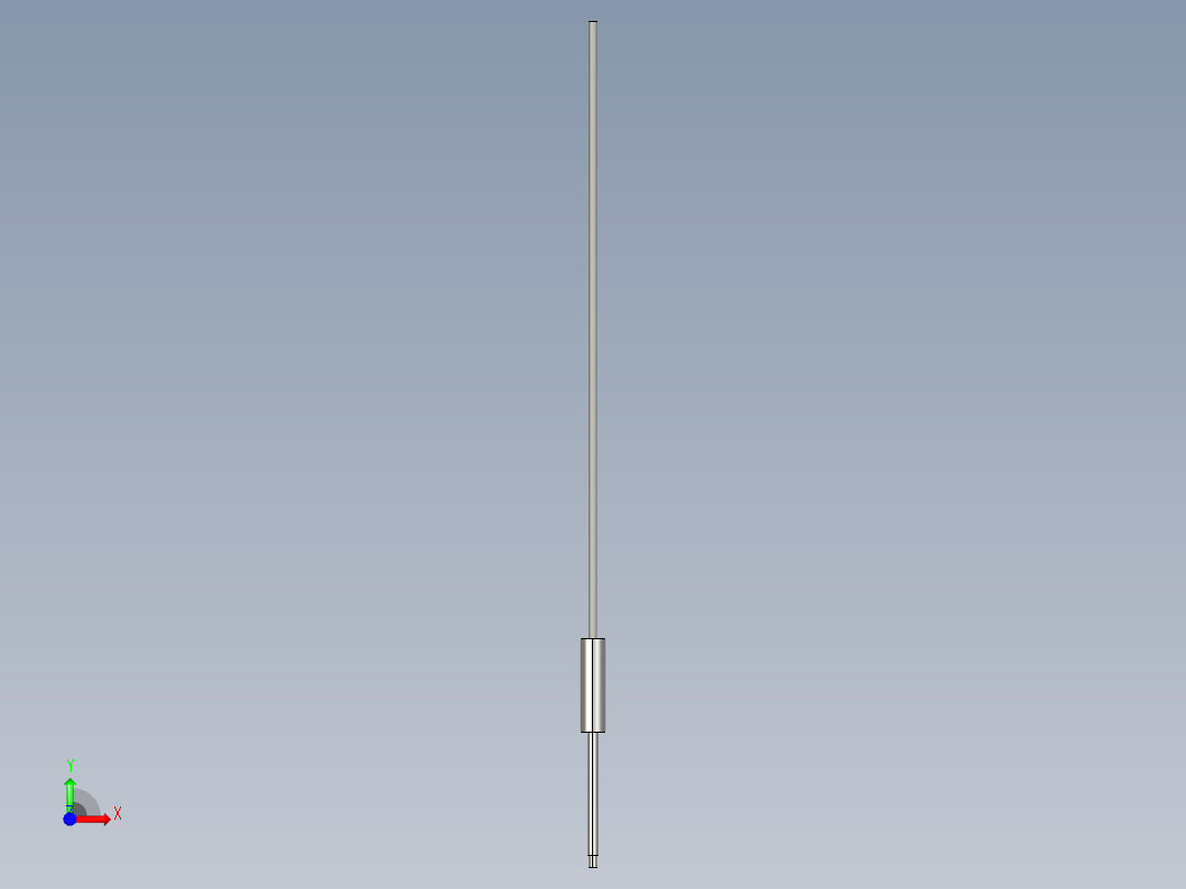 基恩士FU-43_kc图纸模型前视图