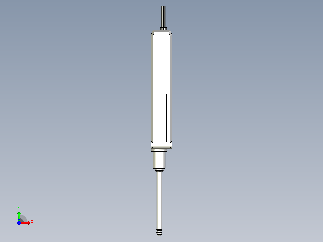基恩士GT2-H32L_kc图纸模型前视图