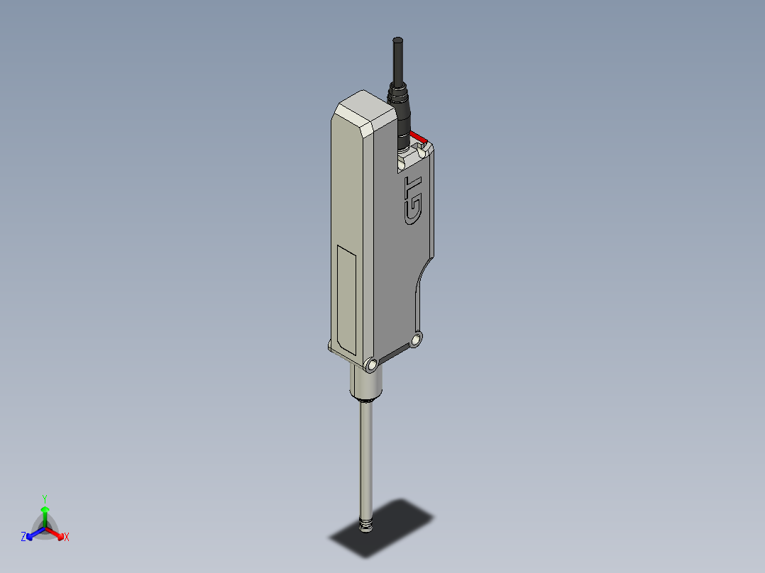 基恩士GT2-H32L_kc图纸模型正等轴测图
