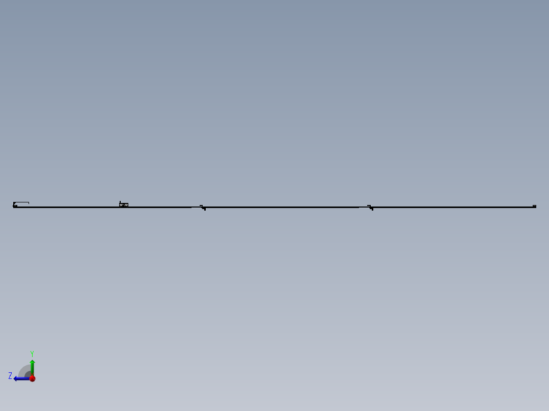光伏板清洁机器人SW三维模型右视图