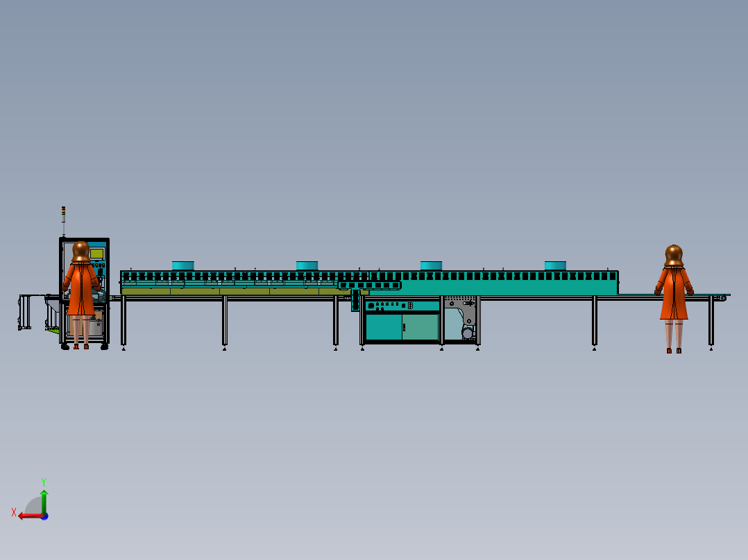 建湖自动点胶机后视图