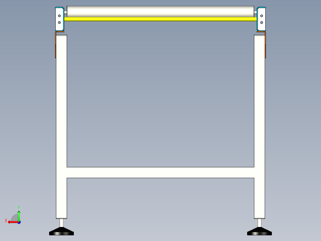 滚筒输送机 (30)后视图