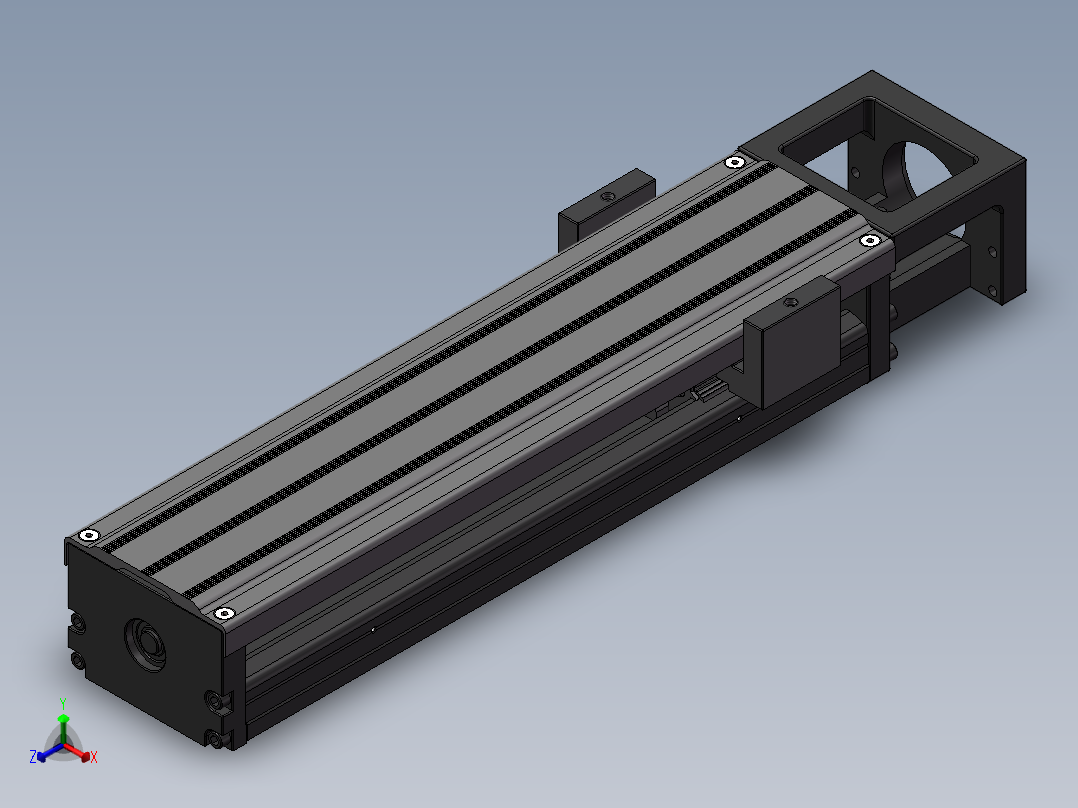 模组MK86-S1-F0C正等轴测图