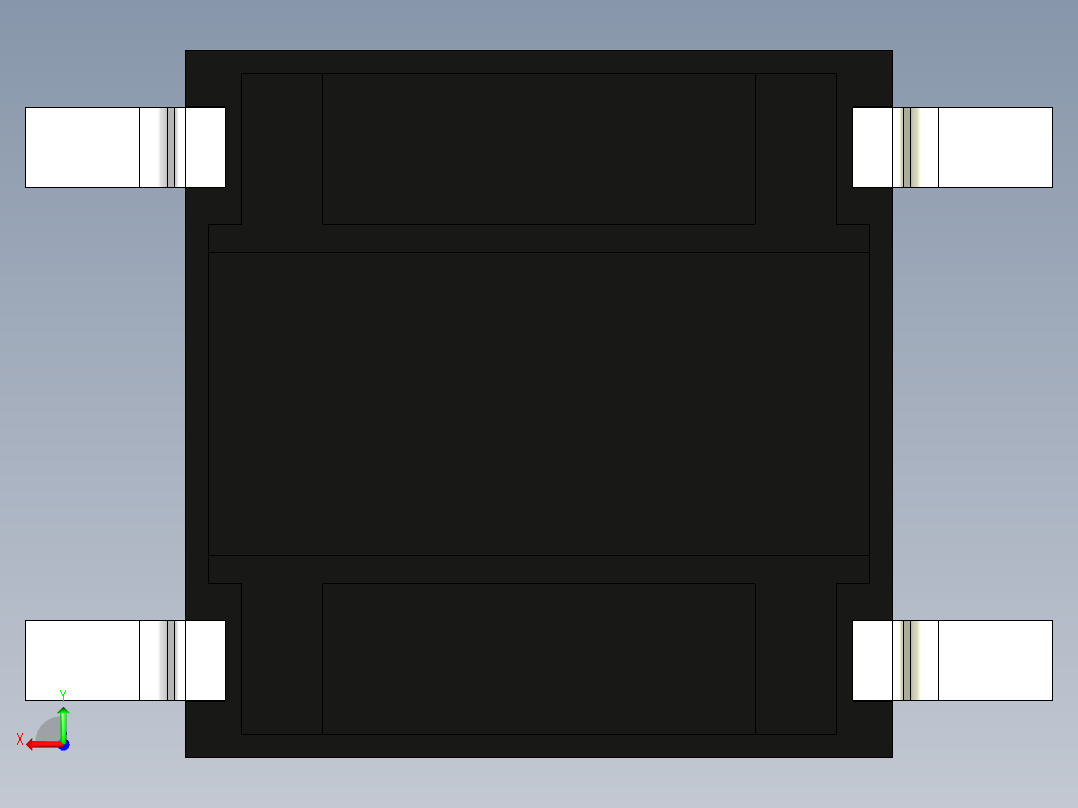 两种类型的SMD触摸开关后视图
