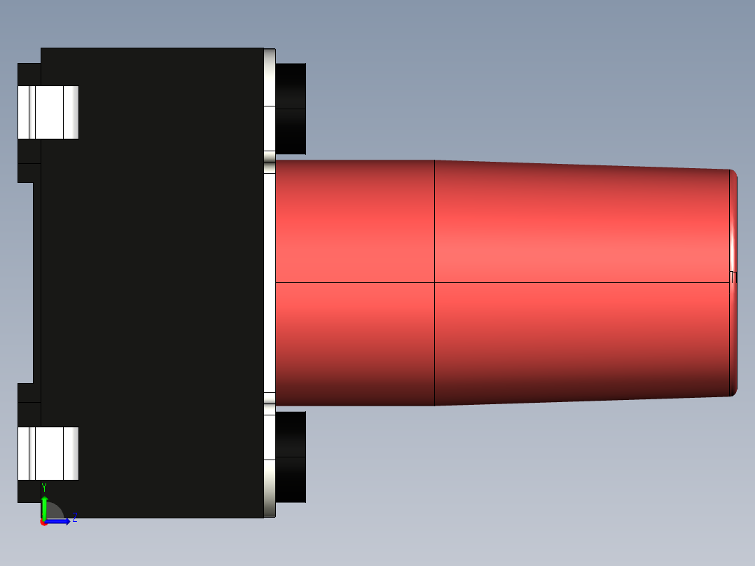 两种类型的SMD触摸开关左视图
