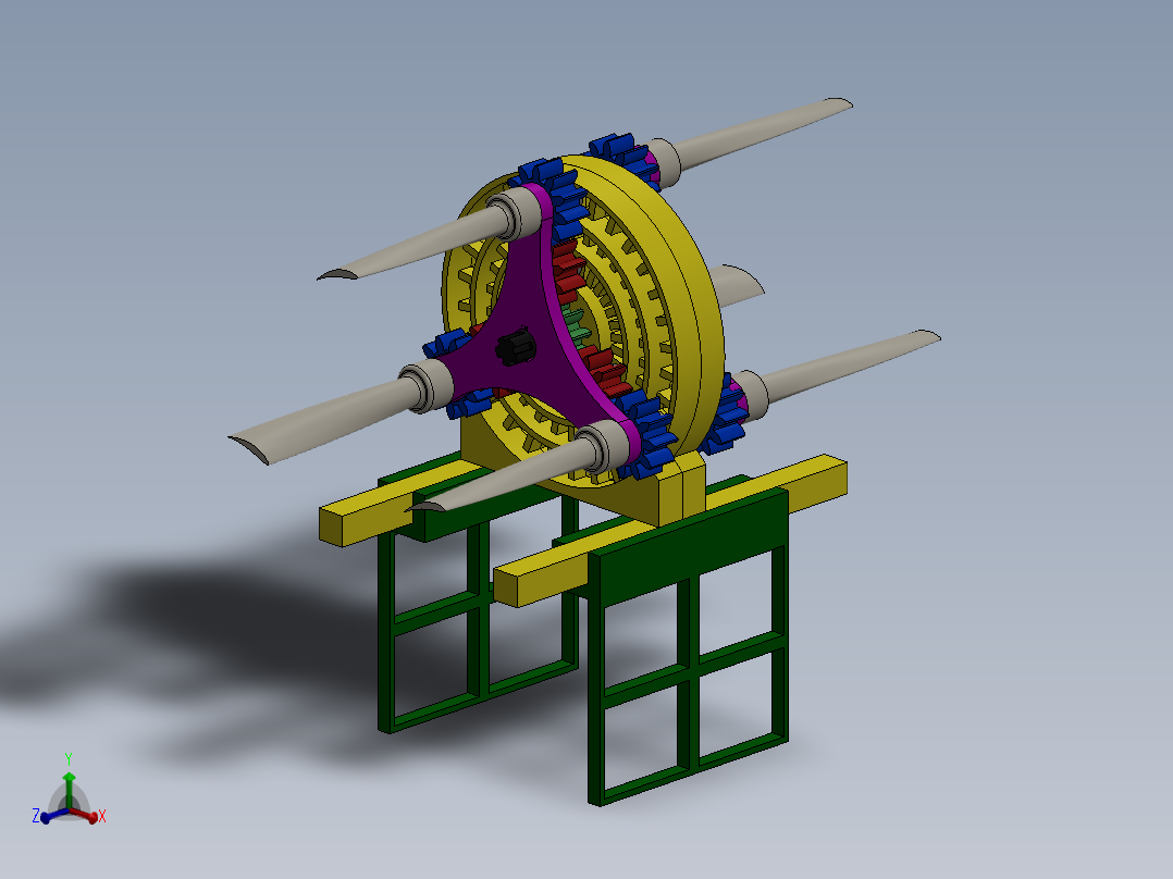 solidworks <span style='color: red'>涡轮机</span>