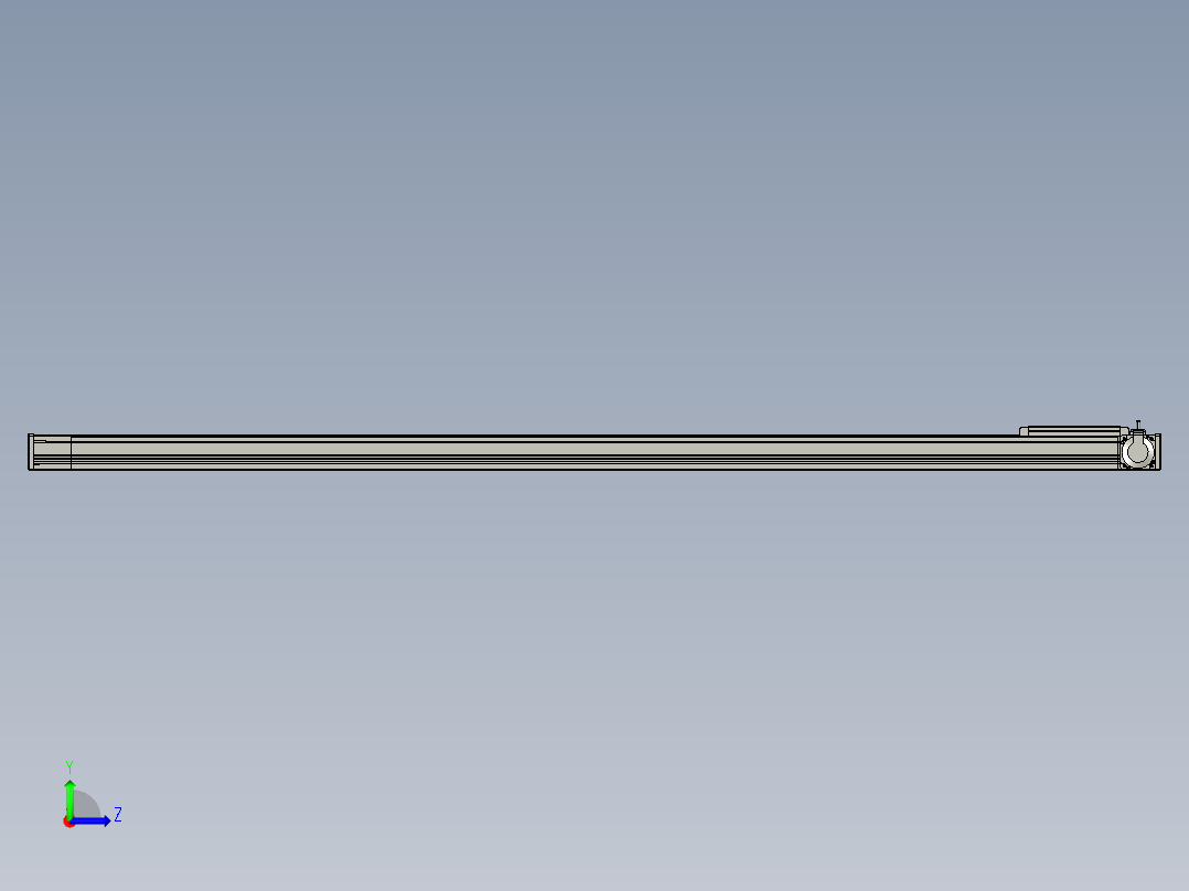 欧规系列-LB8-L150-S2200-BR-ZP75-C3左视图