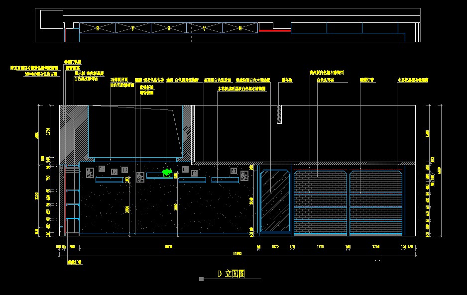 更新一套鞋店CAD+效果图（高清