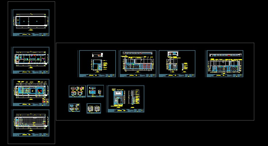 更新一套鞋店CAD+效果图（高清