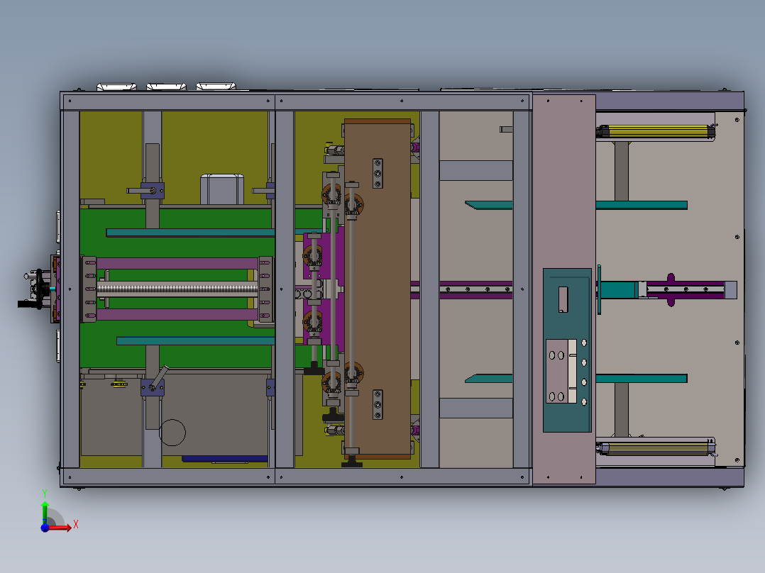 WFPO-25-00-00封口机总装前视图