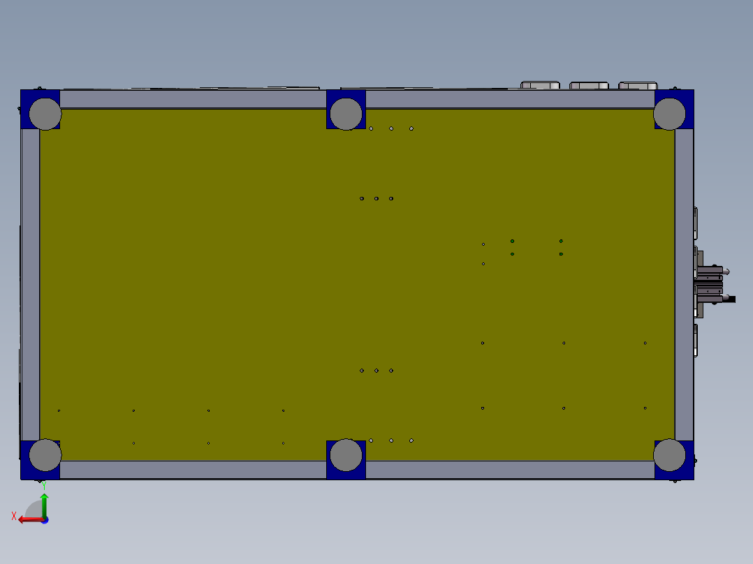 WFPO-25-00-00封口机总装后视图