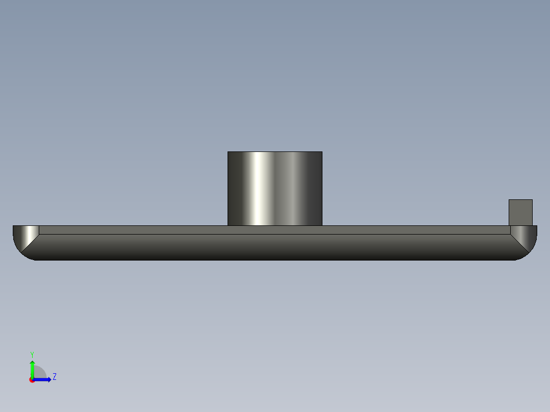 型材-BR 45X60 COVER CAP KJN515122左视图