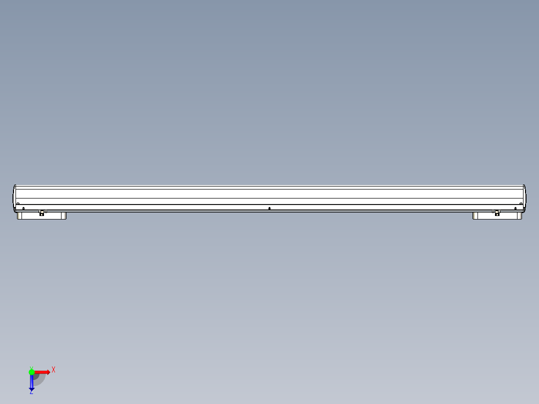 威洛博LC系列3d模型模组2LC22H1Y-S1300俯视图