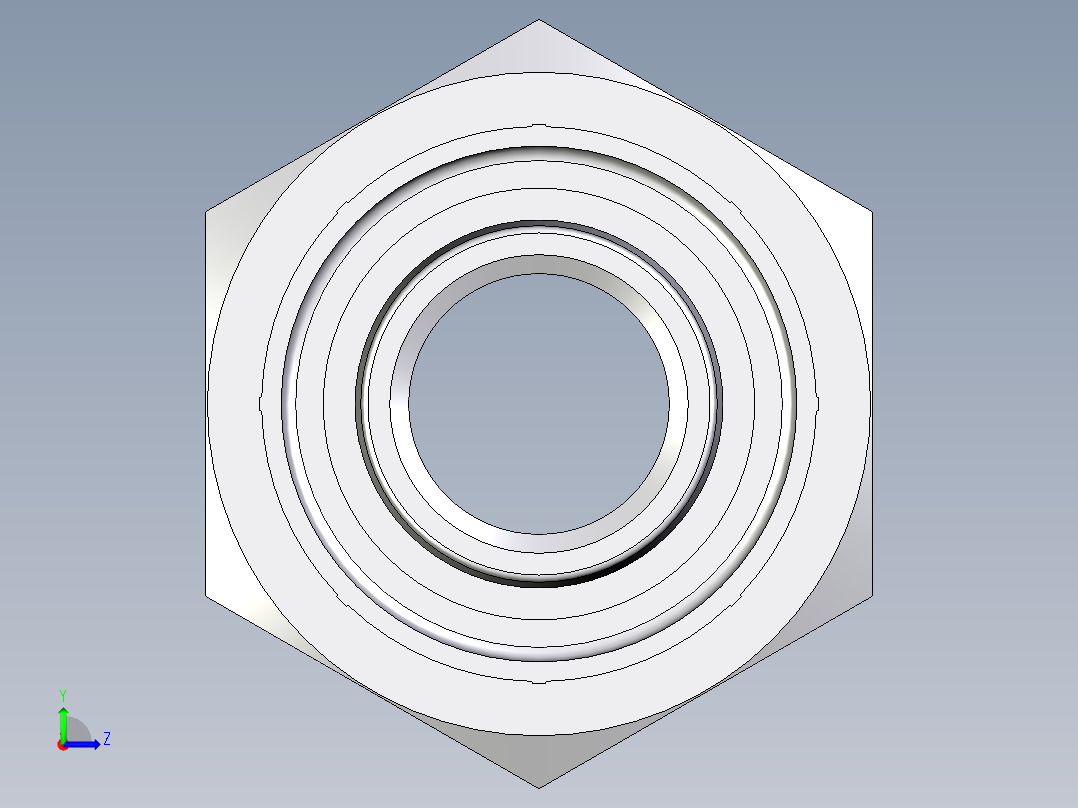 C971系列-24°重型直头左视图