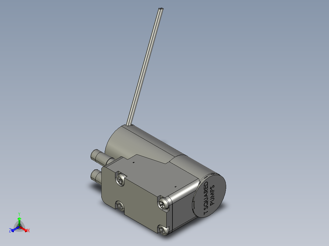 T2-03 微型膜片泵（空气气体），最高达 2.5 LPM 自由流量 (6)系列图纸