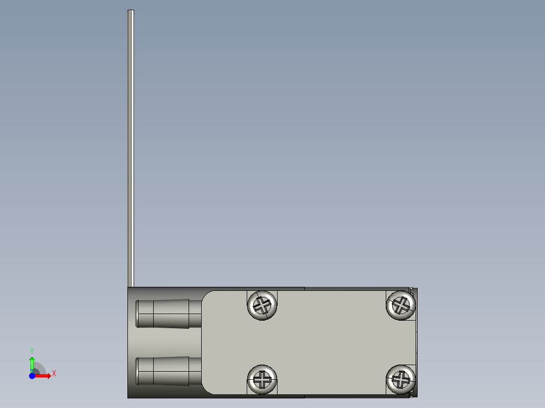 T2-03 微型膜片泵（空气气体），最高达 2.5 LPM 自由流量 (6)系列图纸前视图