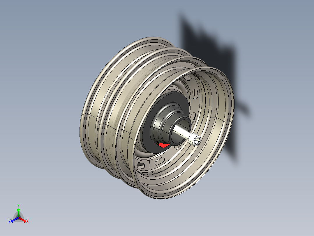 草料收割机forage-harvester-IGES DWG正等轴测图