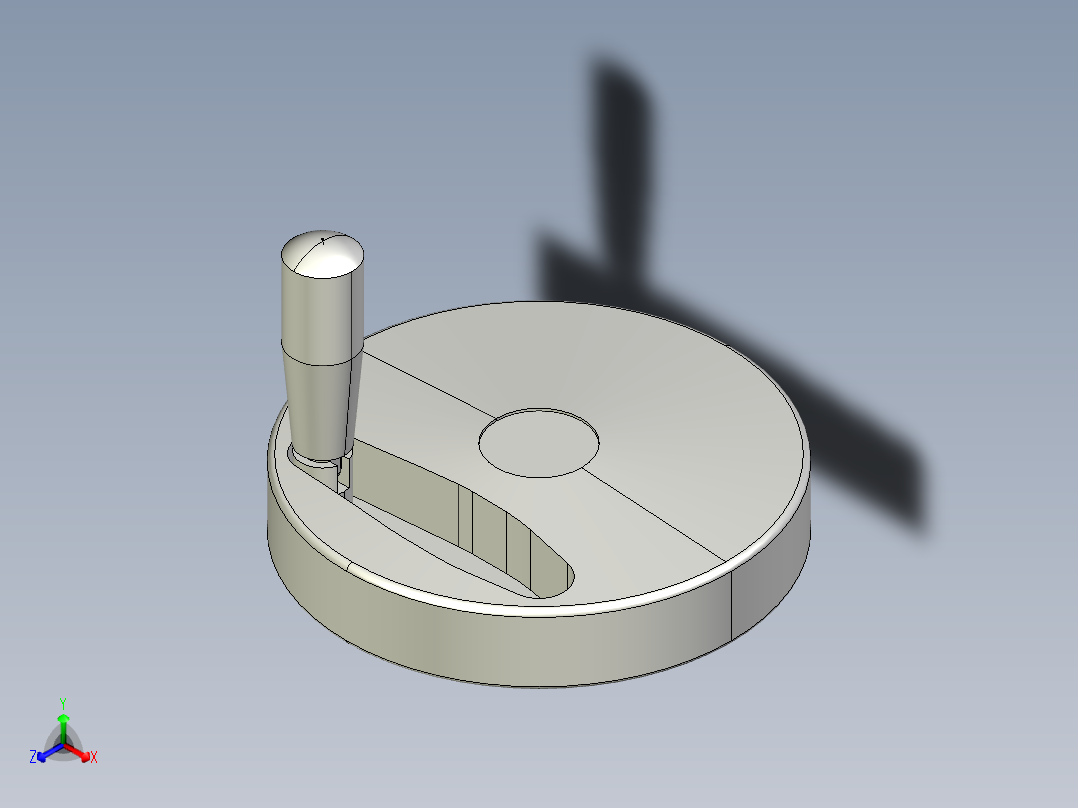 塑膠手輪VDS+IR-3D多系列多零件图纸模型