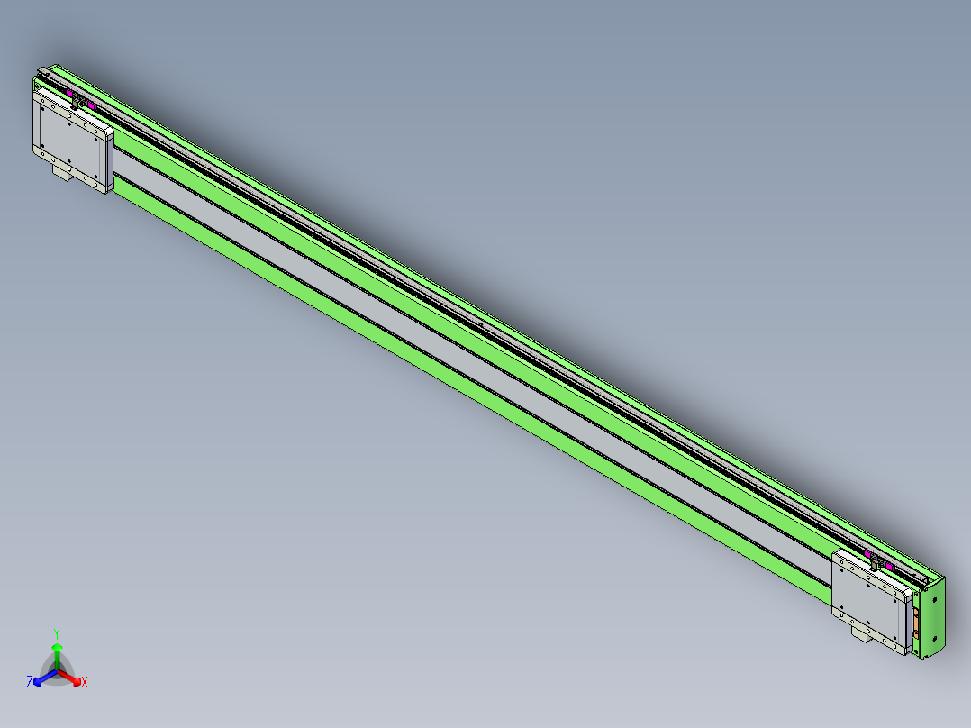 威洛博LC系列3d模型模组2LC17E2Y-S2000正等轴测图