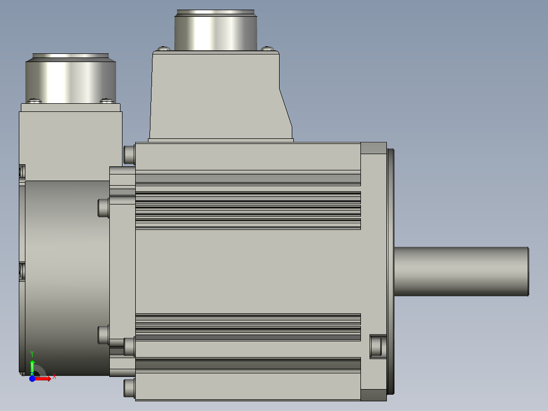 200W MSME伺服马达前视图