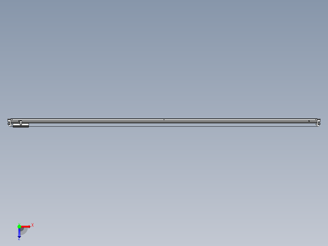 威洛博VL系列3d模型模组VL22H2Y-S3300俯视图