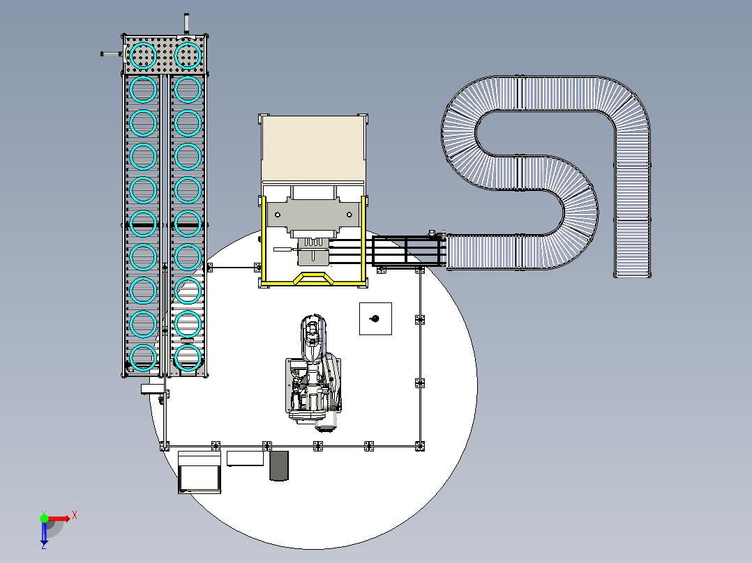 robotic-cell-for-broaching-machine-1.snapshot.8俯视图