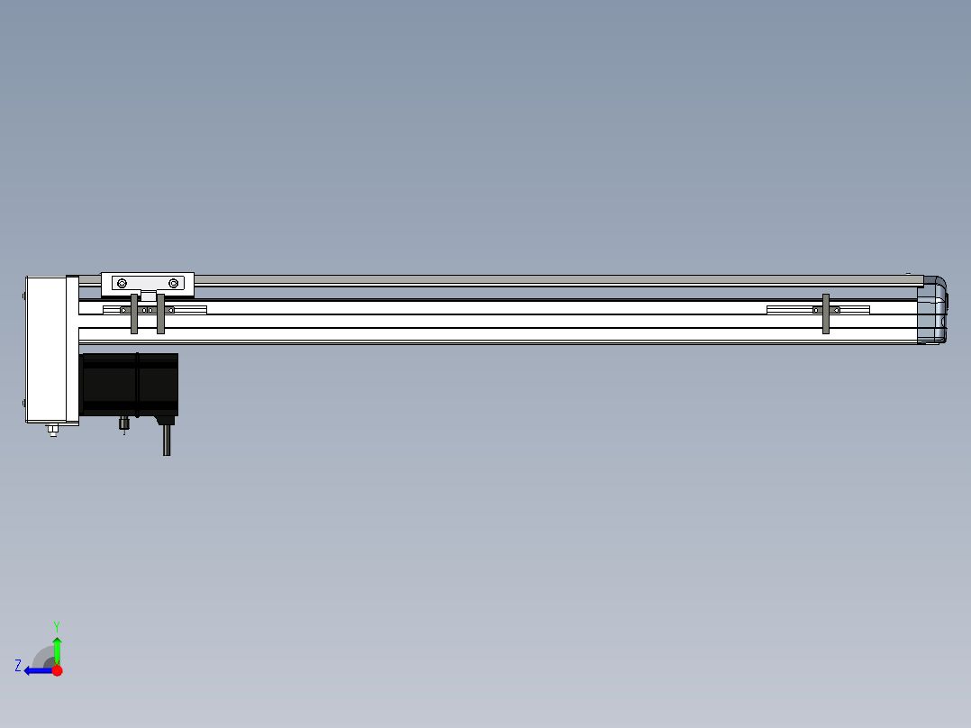 Toyo东佑达直线模组-ETH12-650-BM-200W右视图
