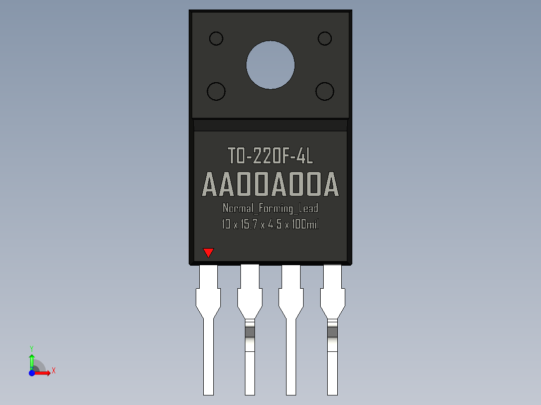 二极管-TO-220F-4L_Normal_Forming_Lead_rev1.0.rar前视图