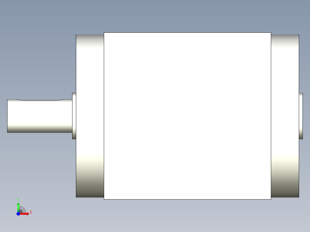 换向器PW90单轴 PLX90-L1 19-80-100-M6.stp前视图