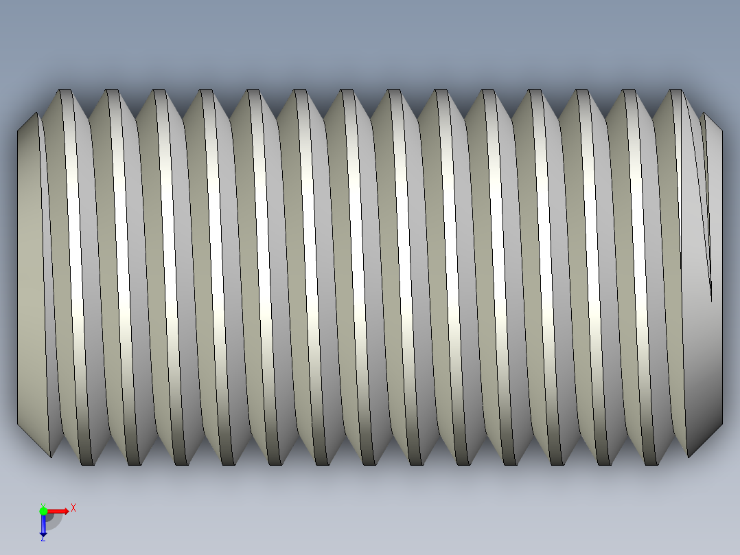 DIN 913-ISO 4026 固定螺钉-M16 L=30.STEP俯视图