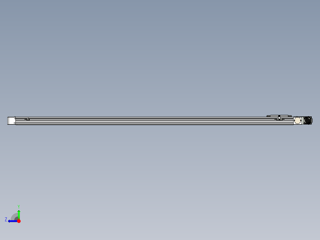 同步带滑台-欧规BC6H-L60-S2100-L-ZP40-D3右视图