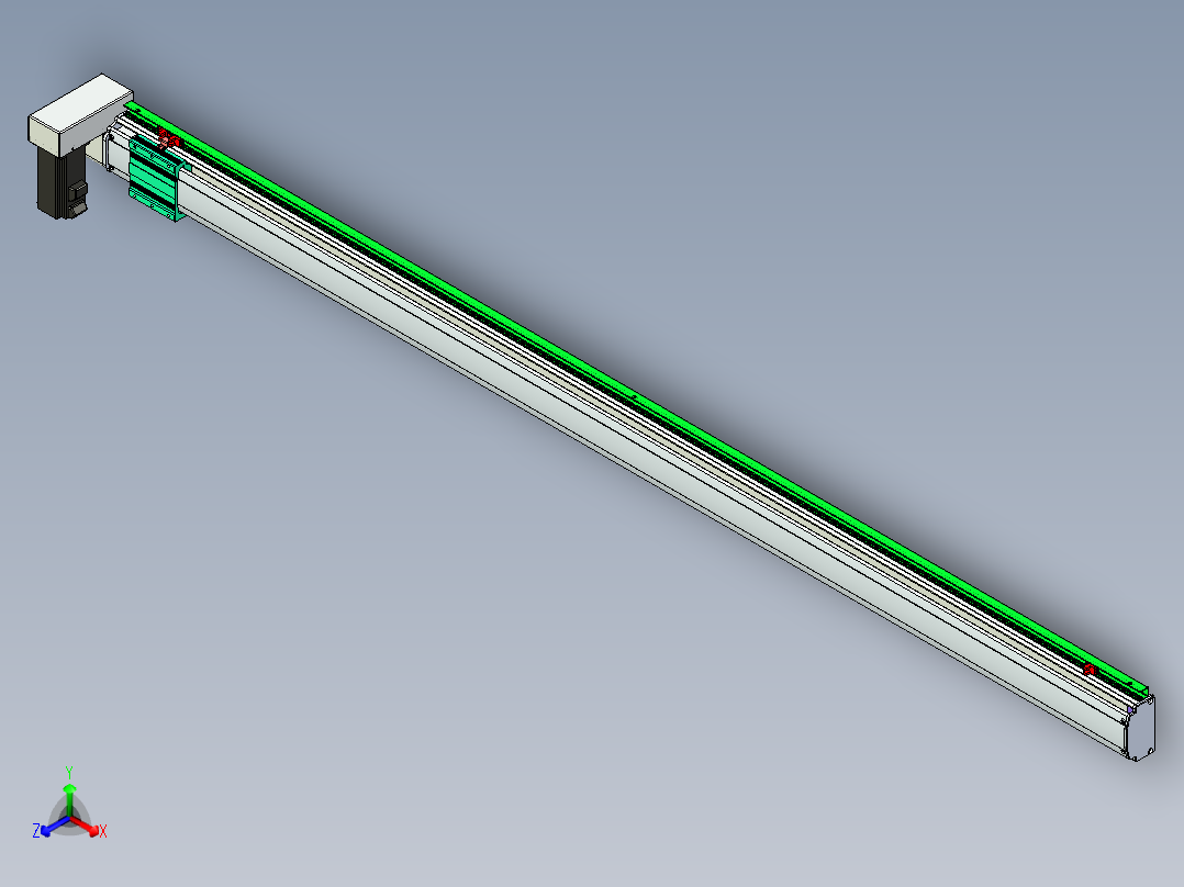 威洛博VBF10-L45-S1900-BRU-P40-C4正等轴测图